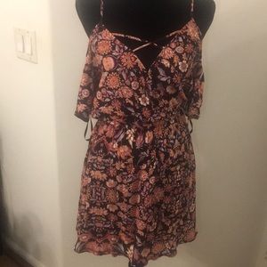 Love Fire Off shoulder dress